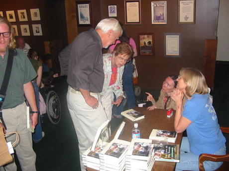 Harriet at the Tattered Cover in Denver Harriet at the Tattered Cover in Denver